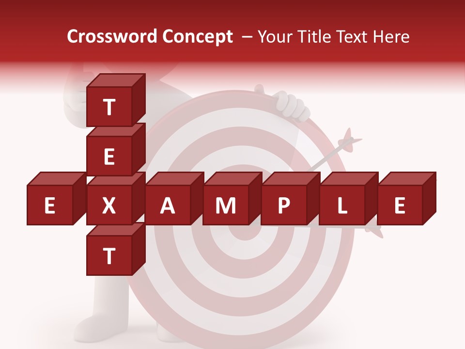 Perfect Eye Red PowerPoint Template