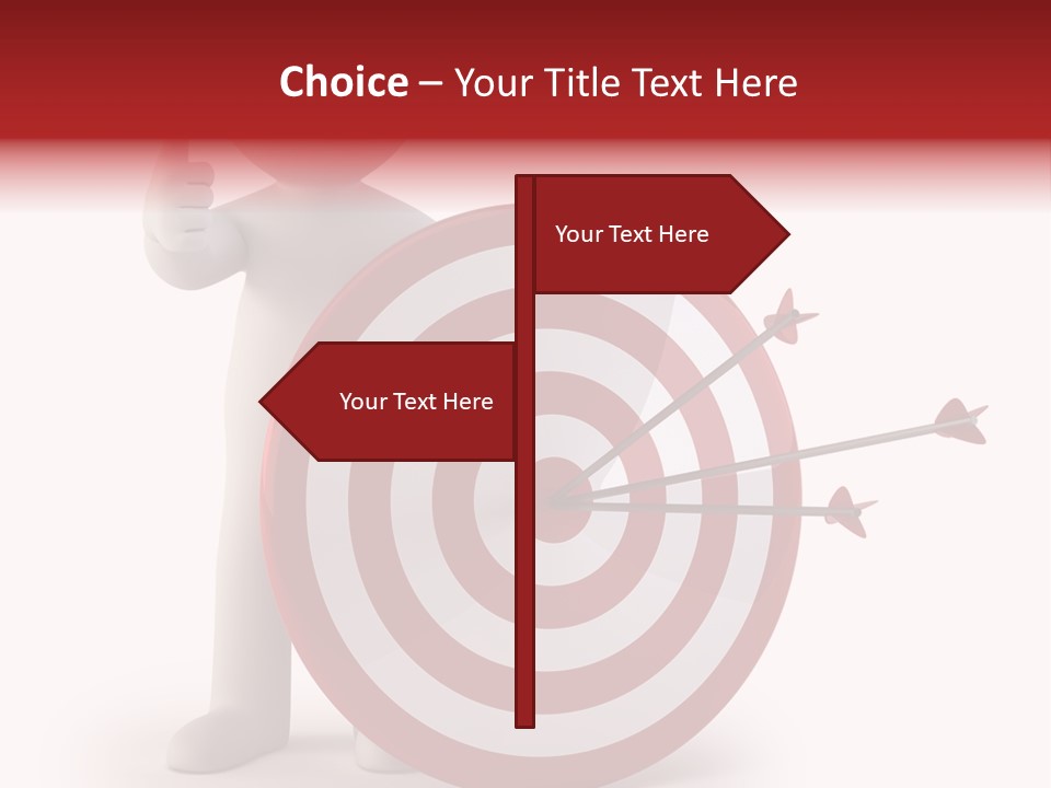 Perfect Eye Red PowerPoint Template