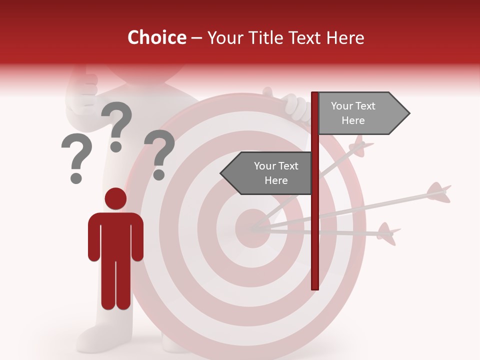 Perfect Eye Red PowerPoint Template