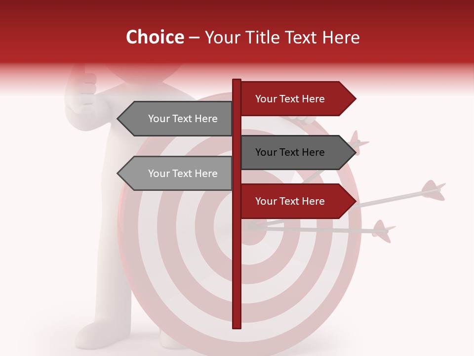 Perfect Eye Red PowerPoint Template