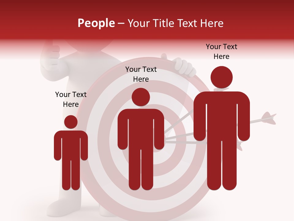 Perfect Eye Red PowerPoint Template