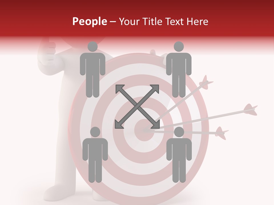 Perfect Eye Red PowerPoint Template