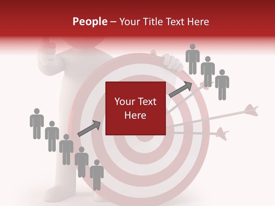 Perfect Eye Red PowerPoint Template