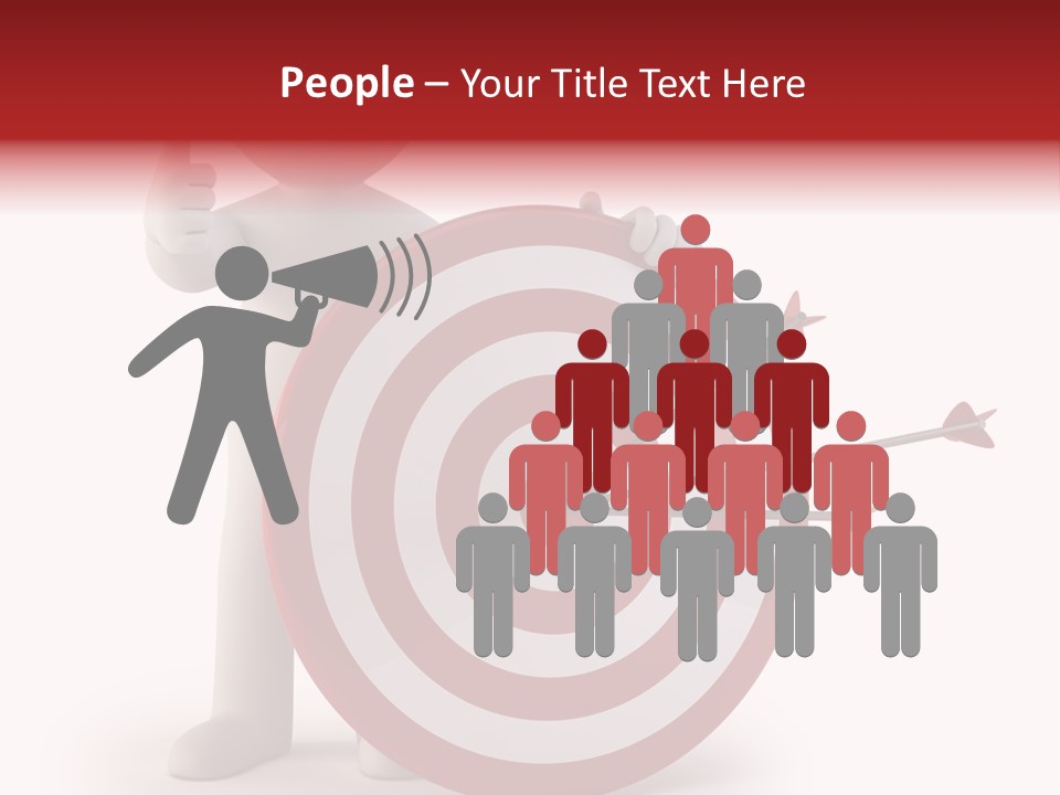 Perfect Eye Red PowerPoint Template