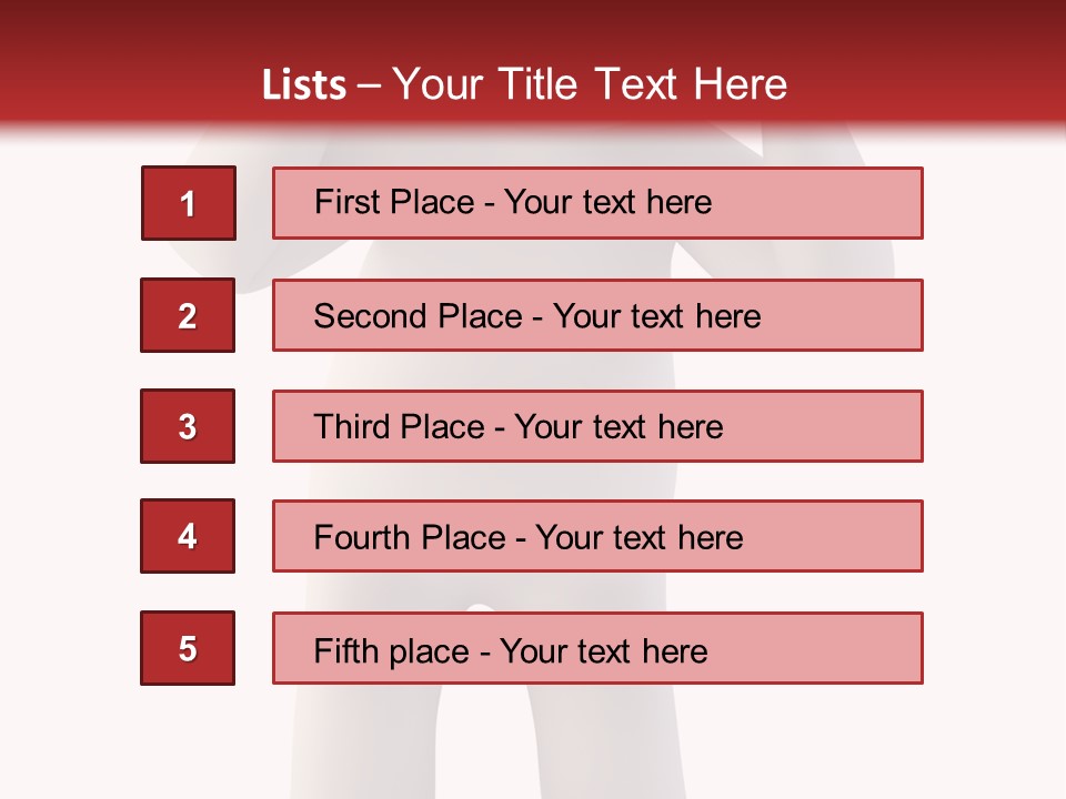 Little Depression Problem PowerPoint Template