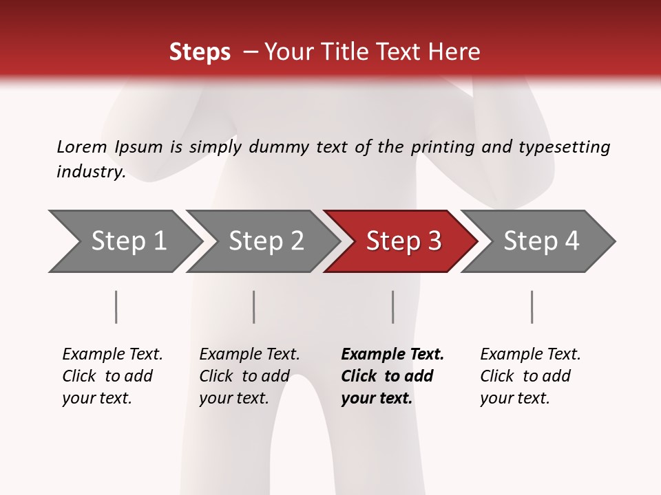 Little Depression Problem PowerPoint Template