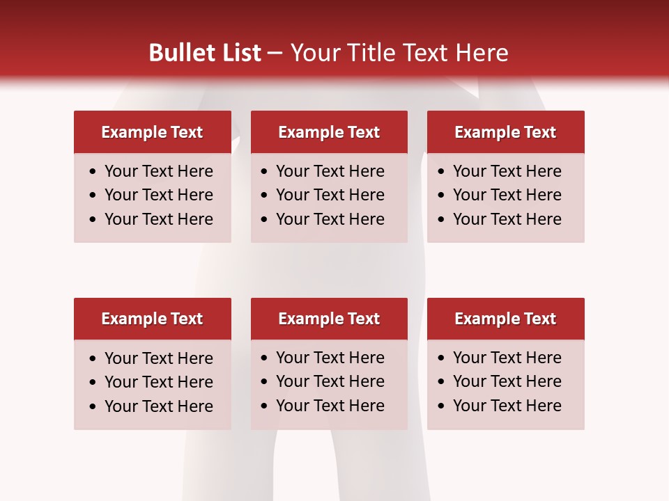 Little Depression Problem PowerPoint Template