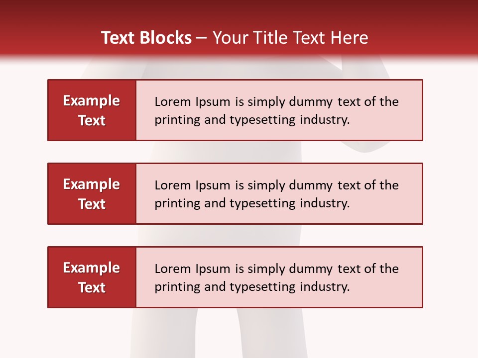 Little Depression Problem PowerPoint Template