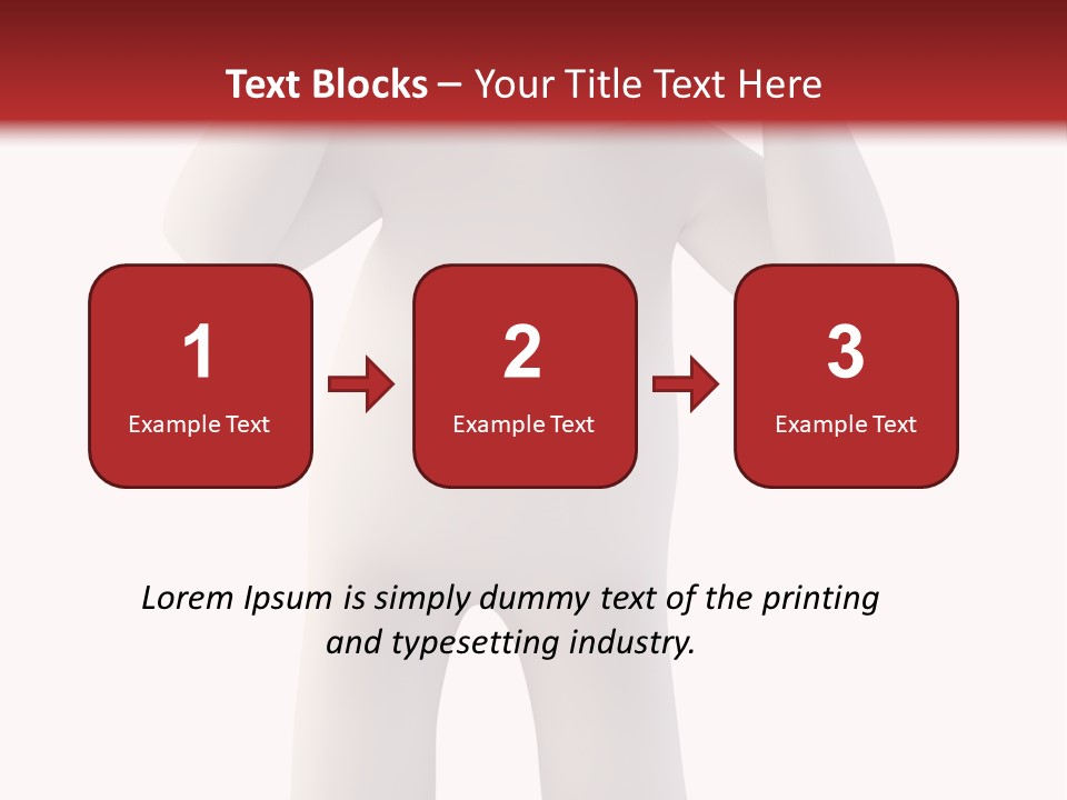 Little Depression Problem PowerPoint Template