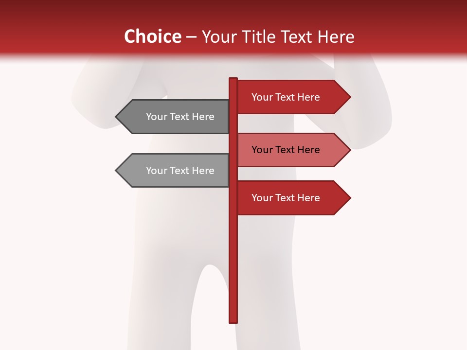 Little Depression Problem PowerPoint Template