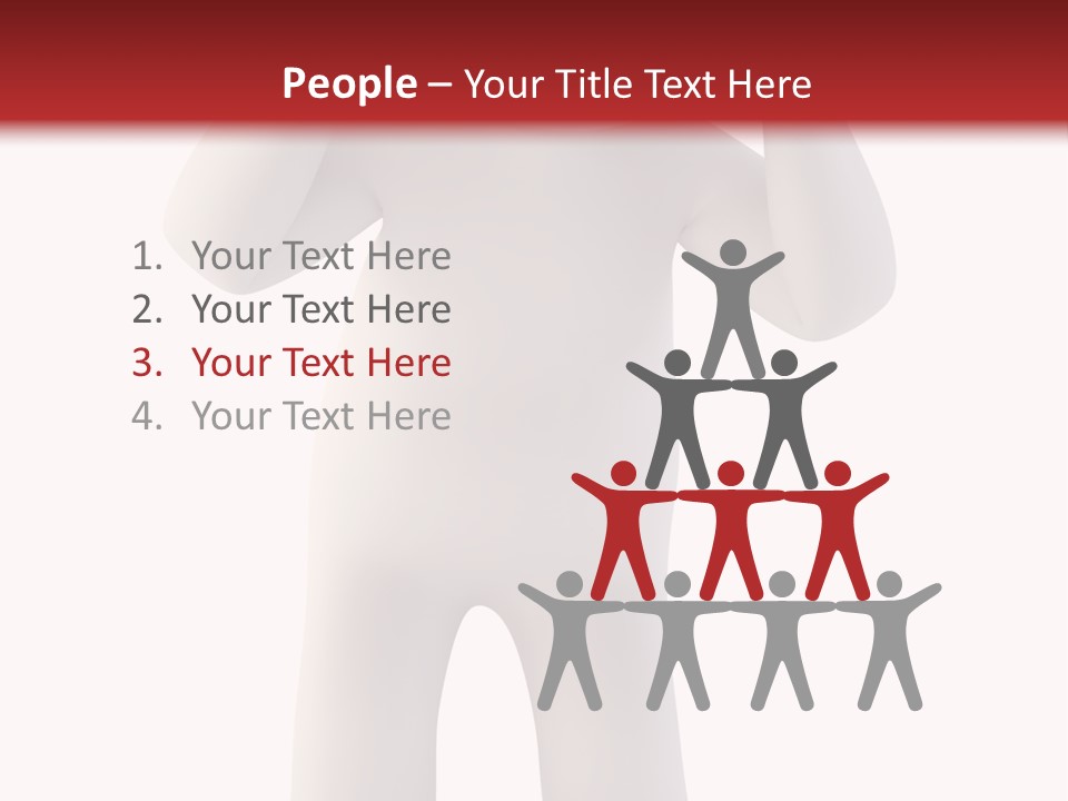 Little Depression Problem PowerPoint Template