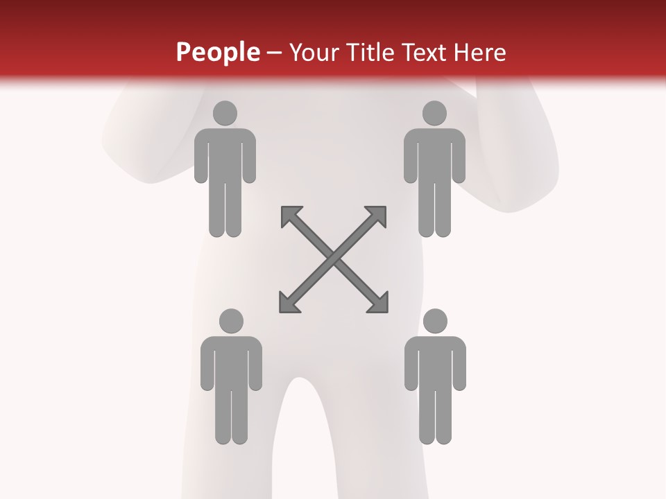 Little Depression Problem PowerPoint Template