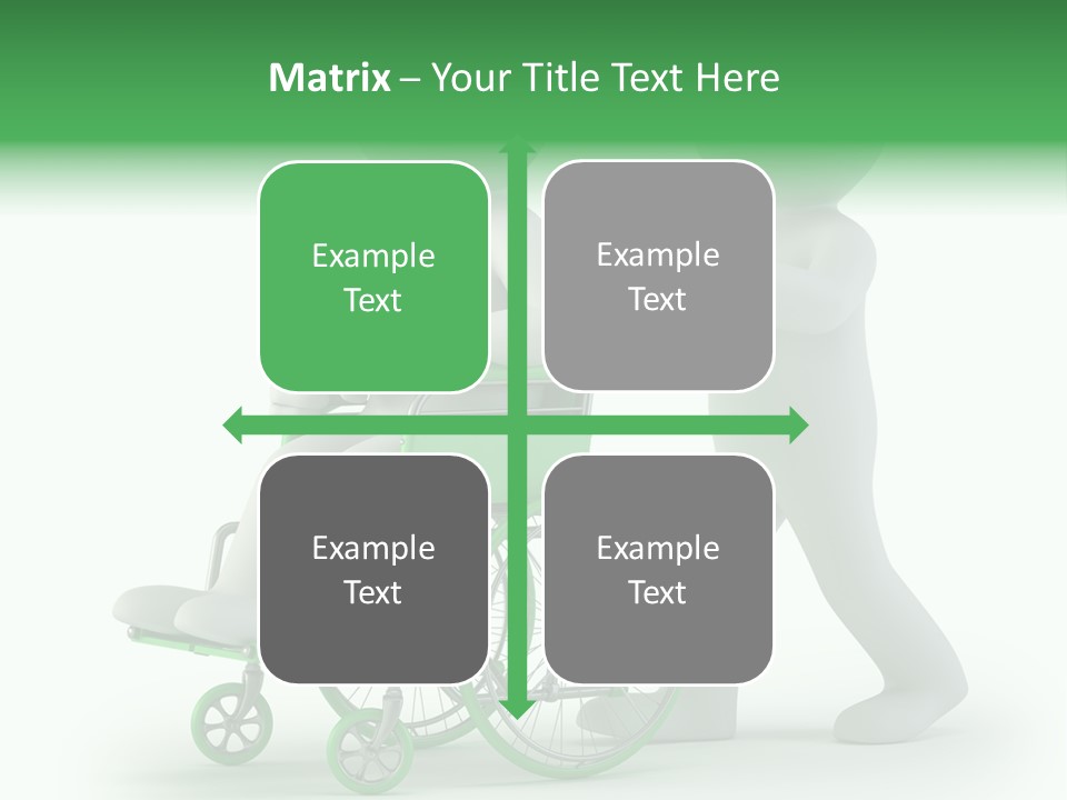 Health Icon Armchair PowerPoint Template