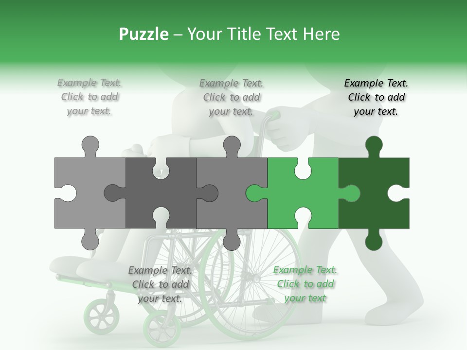 Health Icon Armchair PowerPoint Template