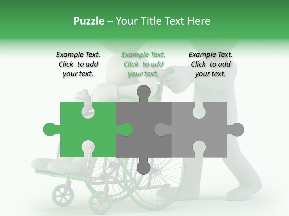 Health Icon Armchair PowerPoint Template