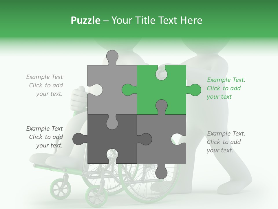 Health Icon Armchair PowerPoint Template