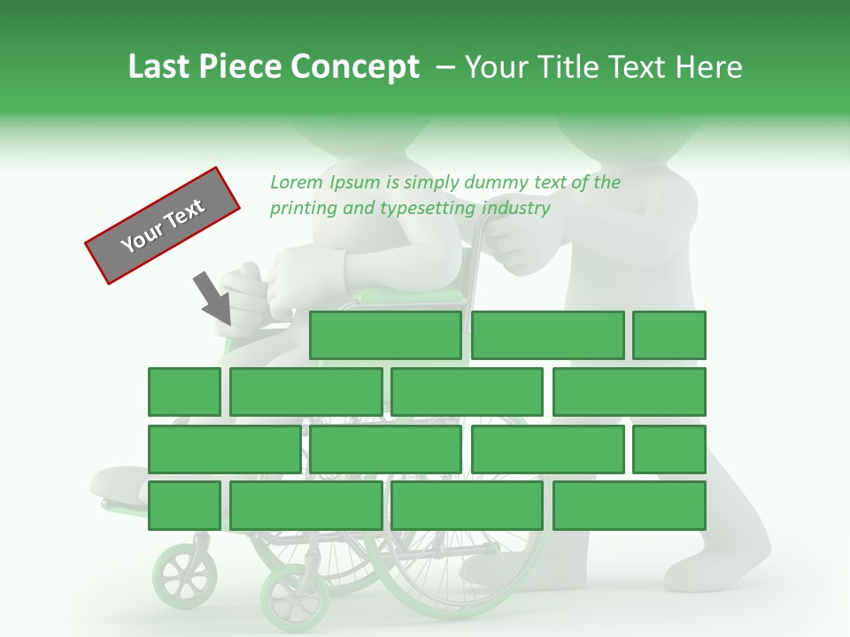 Health Icon Armchair PowerPoint Template