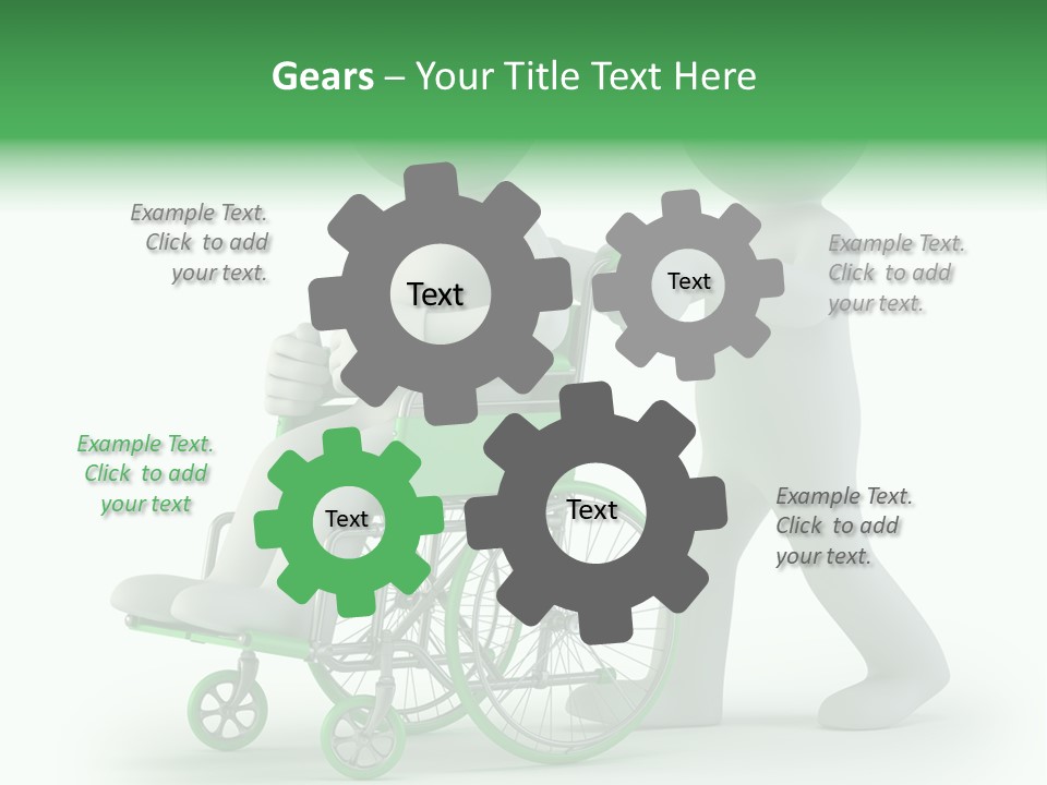 Health Icon Armchair PowerPoint Template