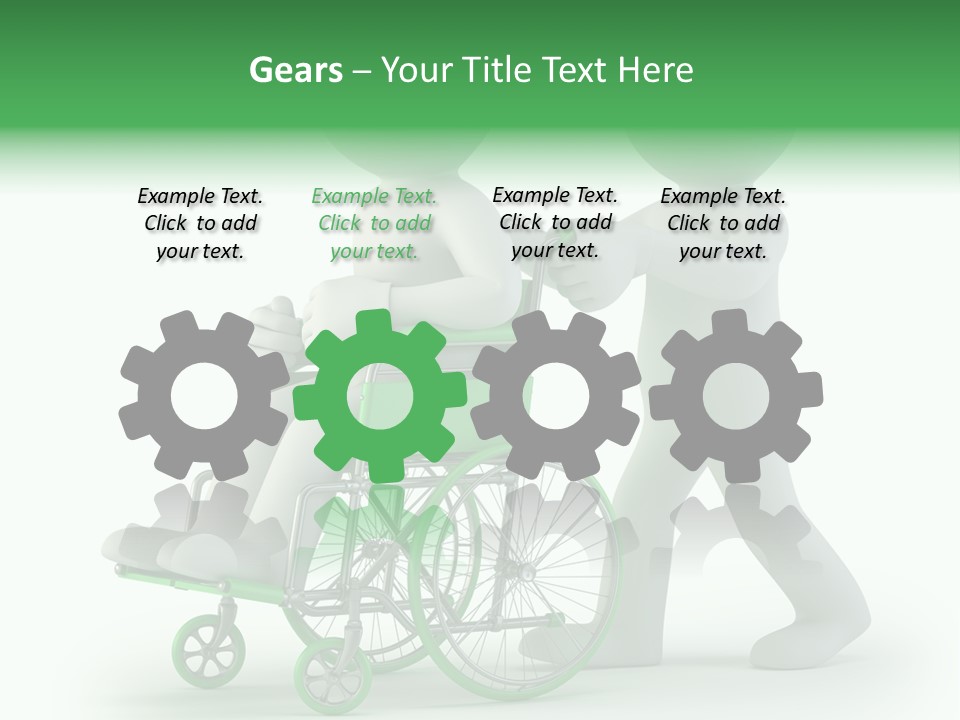 Health Icon Armchair PowerPoint Template