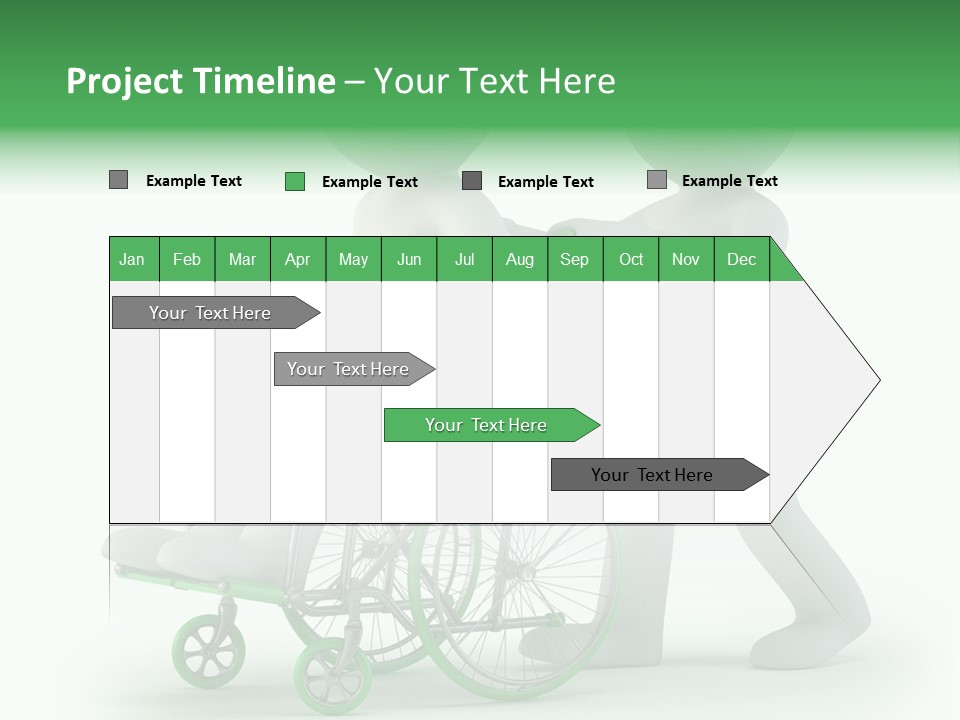 Health Icon Armchair PowerPoint Template
