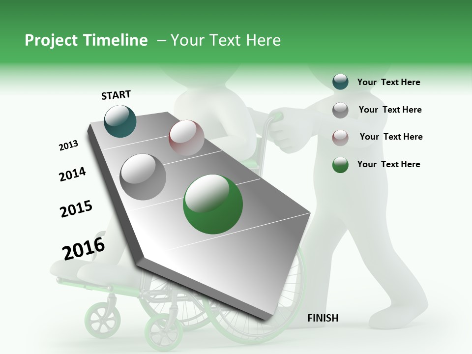 Health Icon Armchair PowerPoint Template