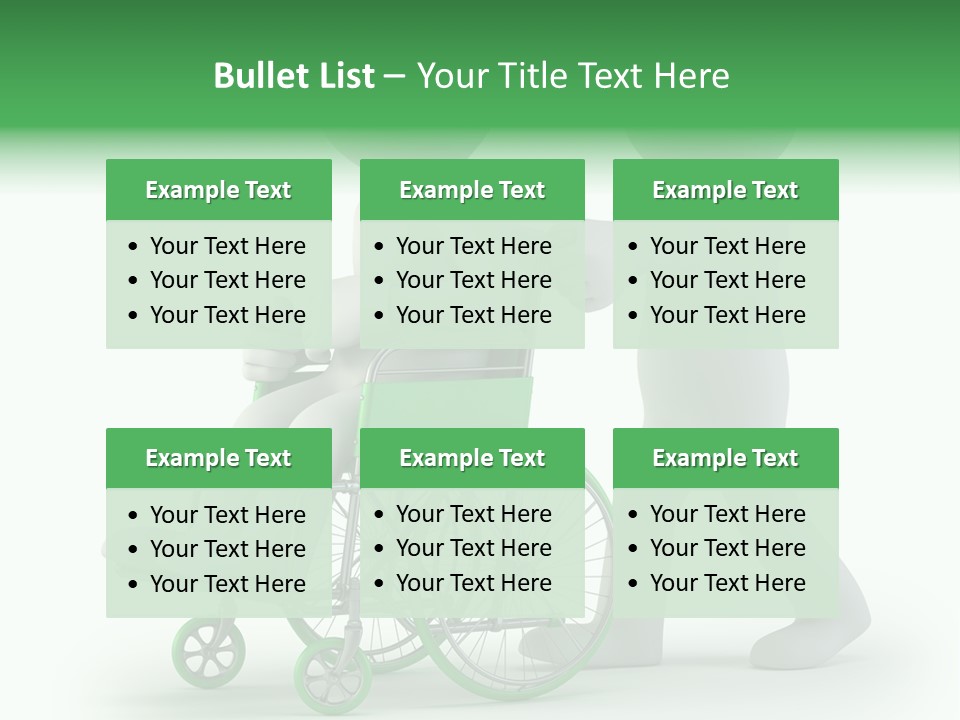 Health Icon Armchair PowerPoint Template