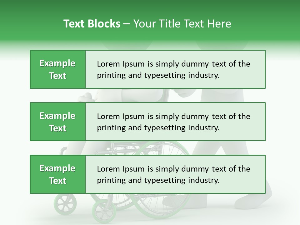 Health Icon Armchair PowerPoint Template