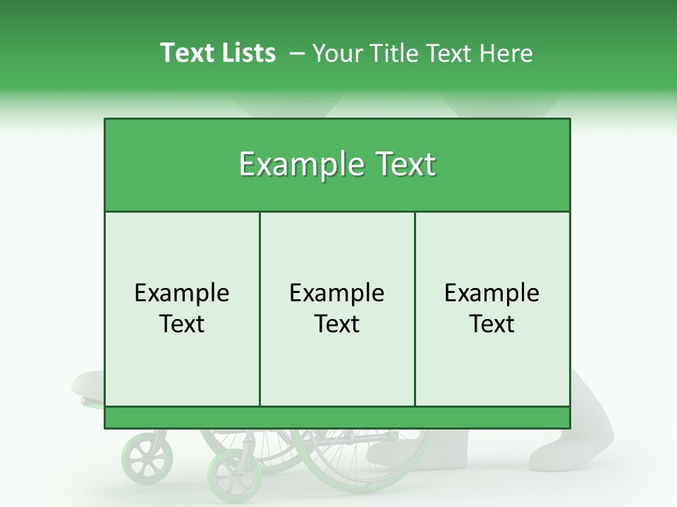 Health Icon Armchair PowerPoint Template