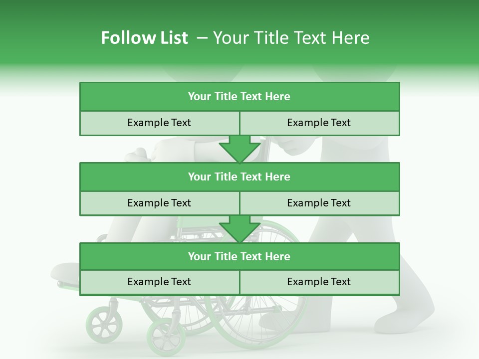 Health Icon Armchair PowerPoint Template