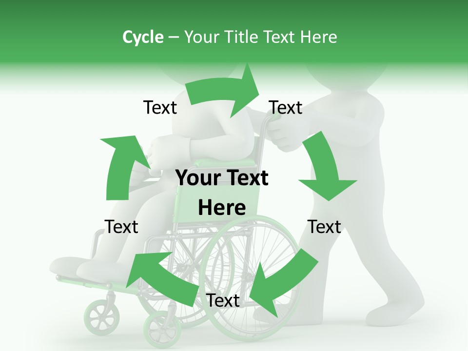 Health Icon Armchair PowerPoint Template