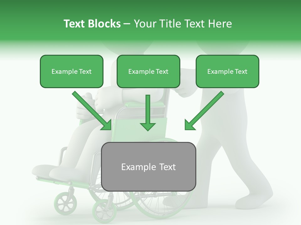 Health Icon Armchair PowerPoint Template