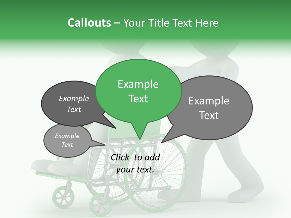 Health Icon Armchair PowerPoint Template