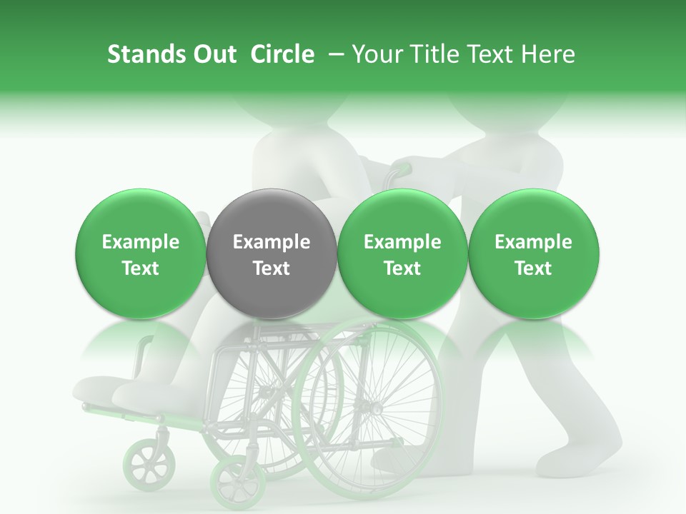 Health Icon Armchair PowerPoint Template