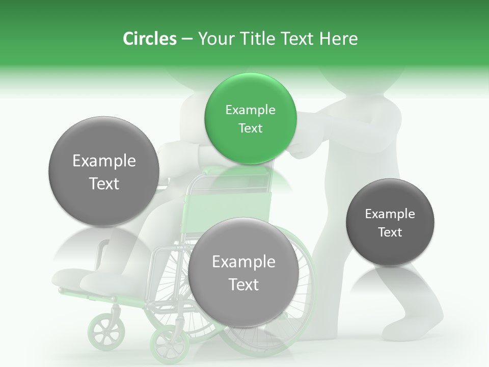 Health Icon Armchair PowerPoint Template