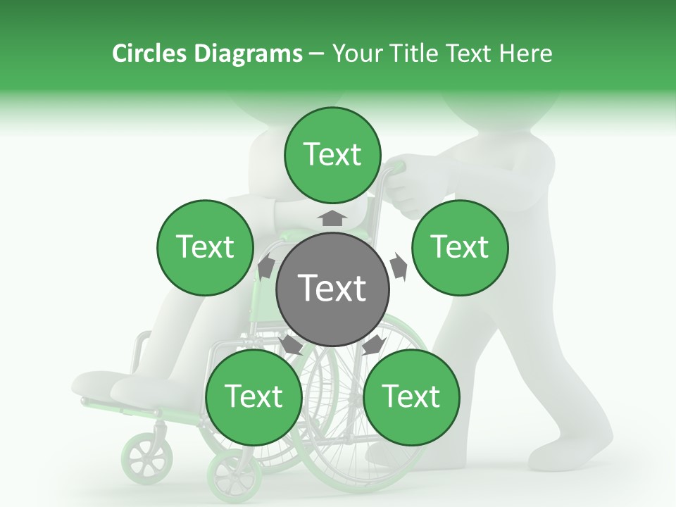 Health Icon Armchair PowerPoint Template