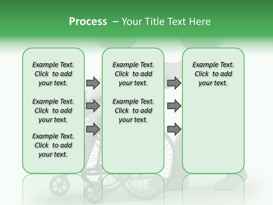 Health Icon Armchair PowerPoint Template