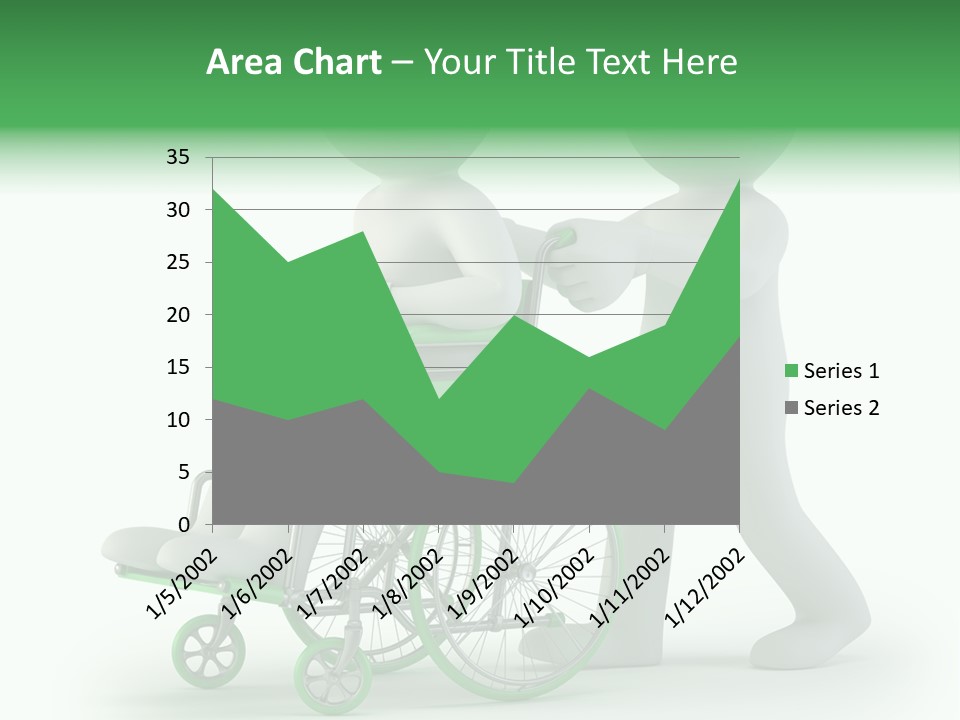 Health Icon Armchair PowerPoint Template