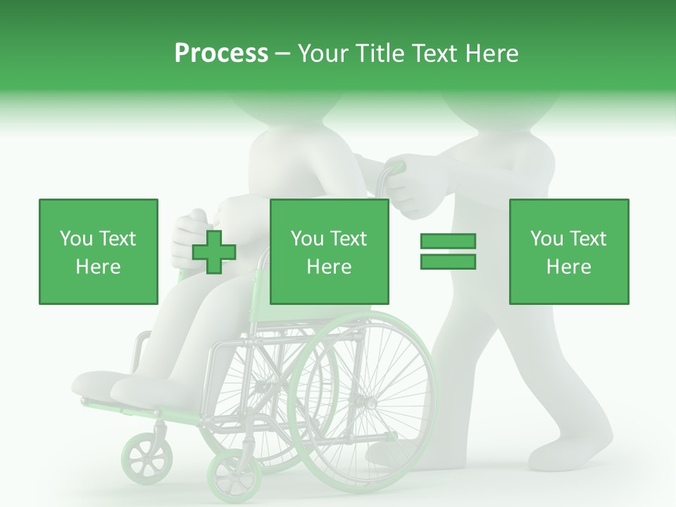 Health Icon Armchair PowerPoint Template