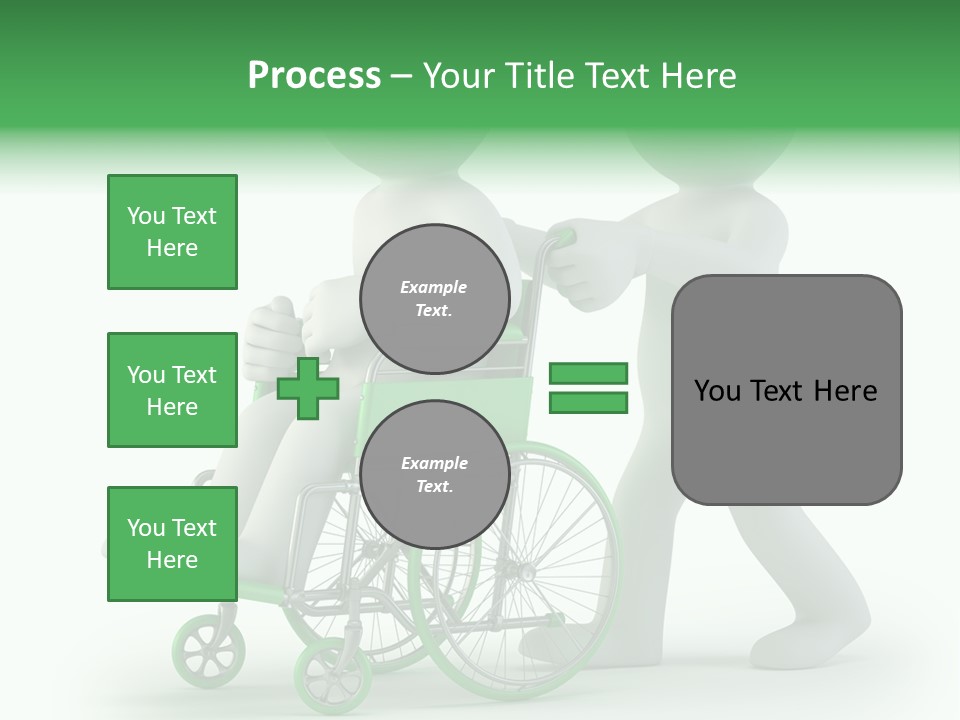 Health Icon Armchair PowerPoint Template