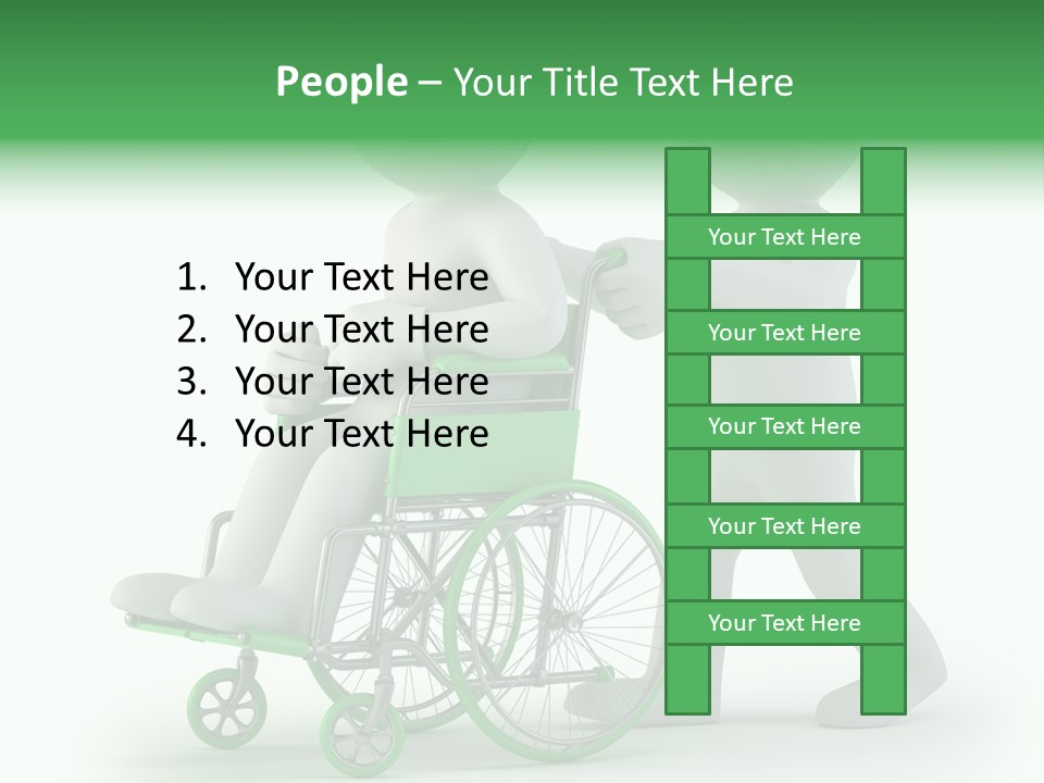 Health Icon Armchair PowerPoint Template