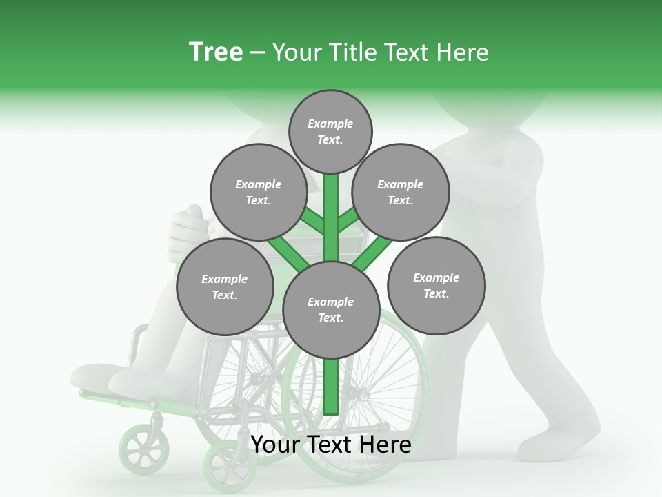 Health Icon Armchair PowerPoint Template