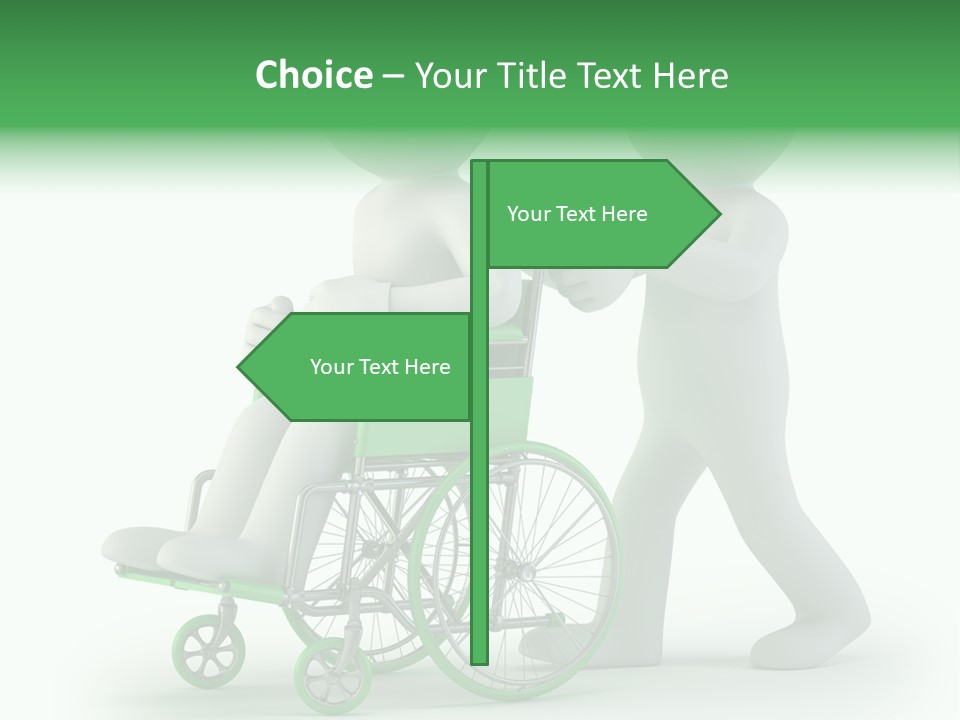 Health Icon Armchair PowerPoint Template