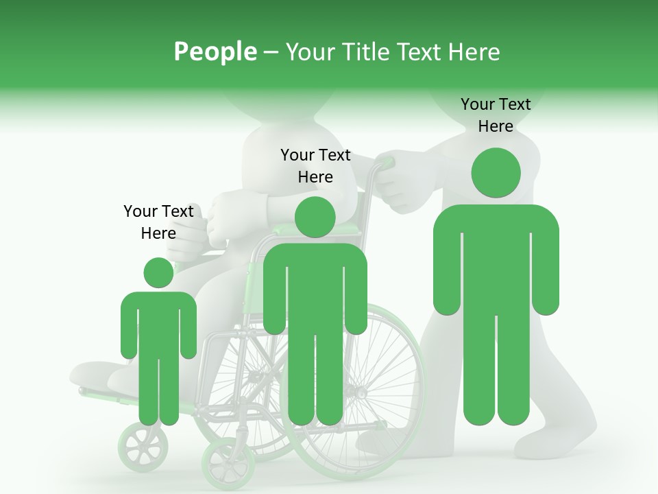 Health Icon Armchair PowerPoint Template