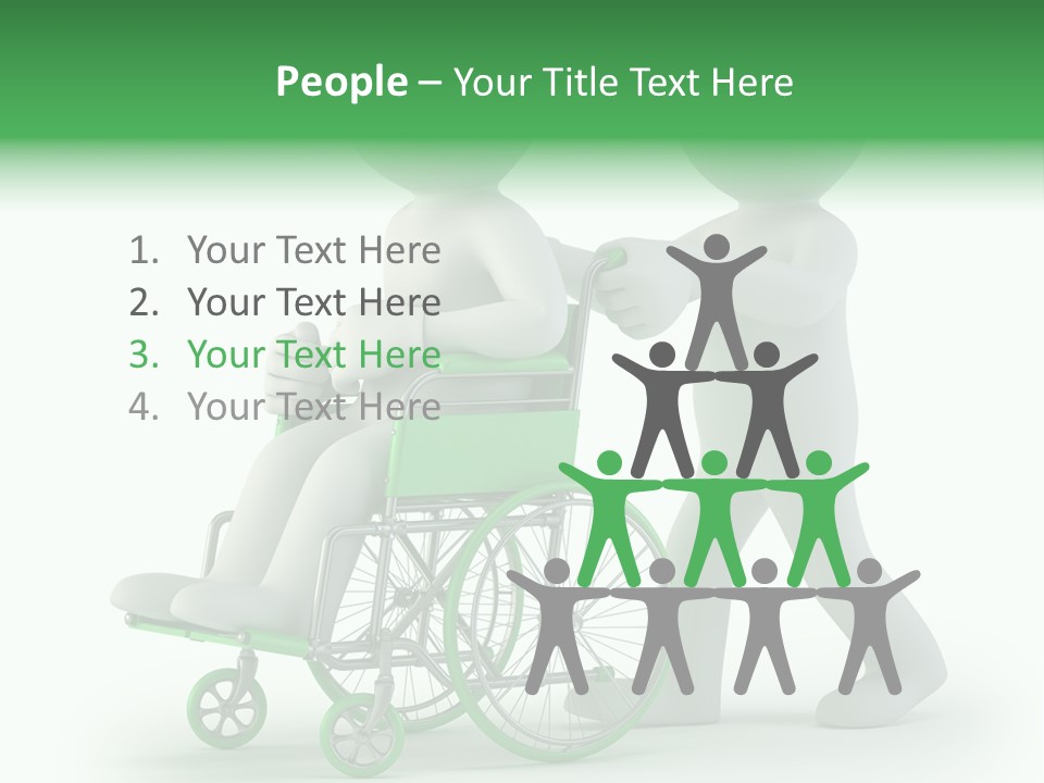 Health Icon Armchair PowerPoint Template