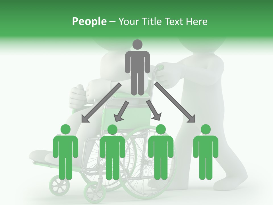 Health Icon Armchair PowerPoint Template