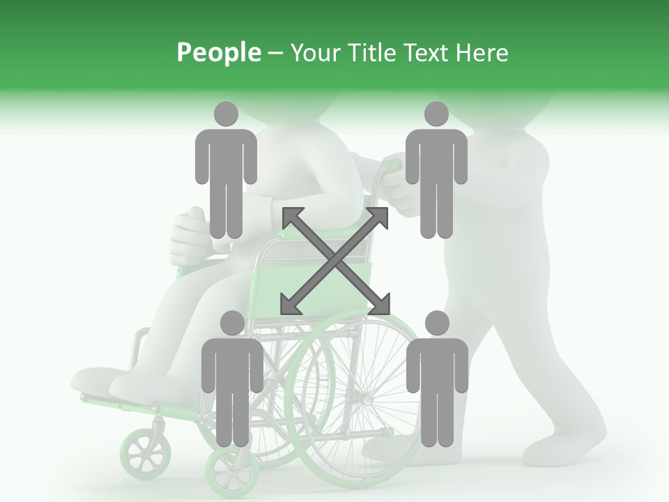 Health Icon Armchair PowerPoint Template