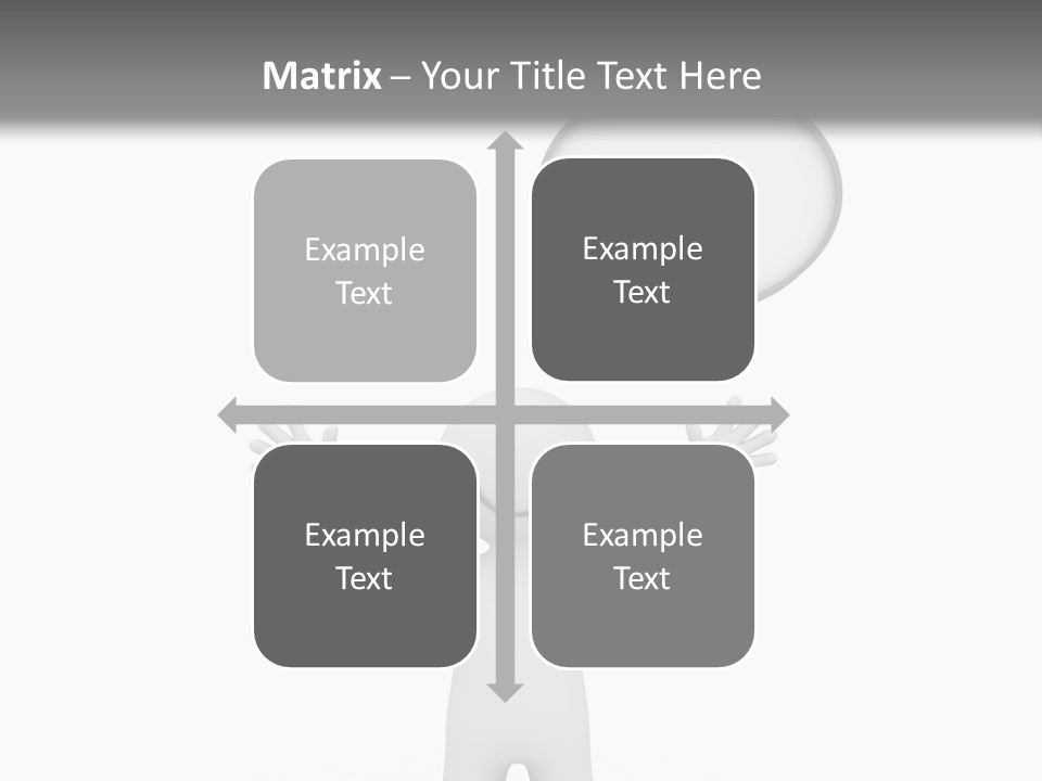 Gladness Glad Portrait PowerPoint Template