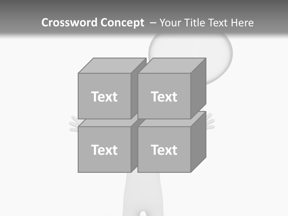 Gladness Glad Portrait PowerPoint Template