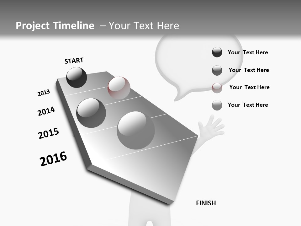 Gladness Glad Portrait PowerPoint Template