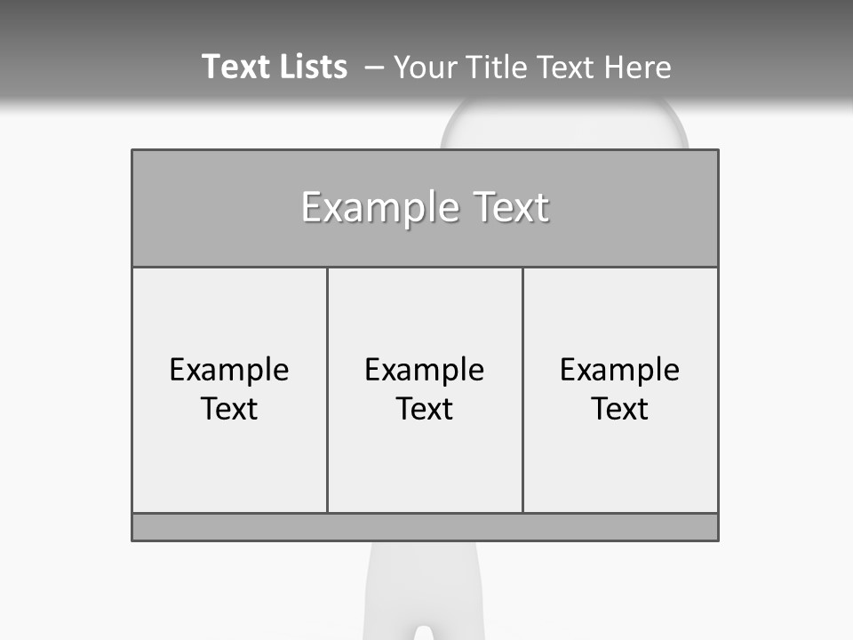 Gladness Glad Portrait PowerPoint Template